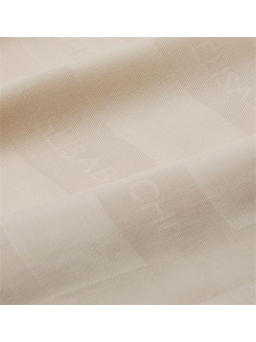 JACQUARD STRIPED SCARF ELISABETTA FRANCHI | SC14F61E2193 burro